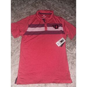 University‎ of Dayton Flyers Red Colosseum Polo collard Shirt M